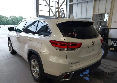 2018 Toyota Highlander Limited из США, поврежденный, VIN 5TDDZRFH0JS813636